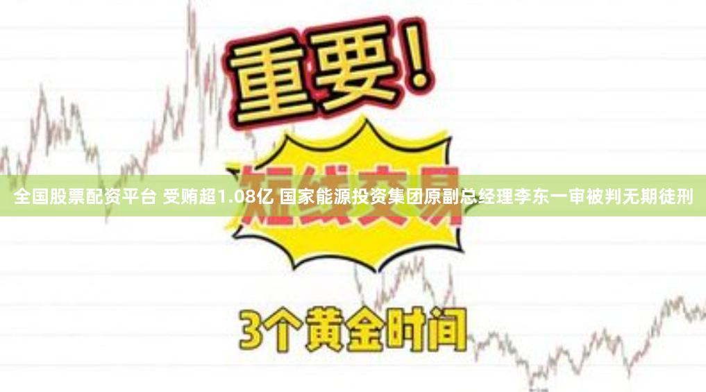 全国股票配资平台 受贿超1.08亿 国家能源投资集团原副总经理李东一审被判无期徒刑